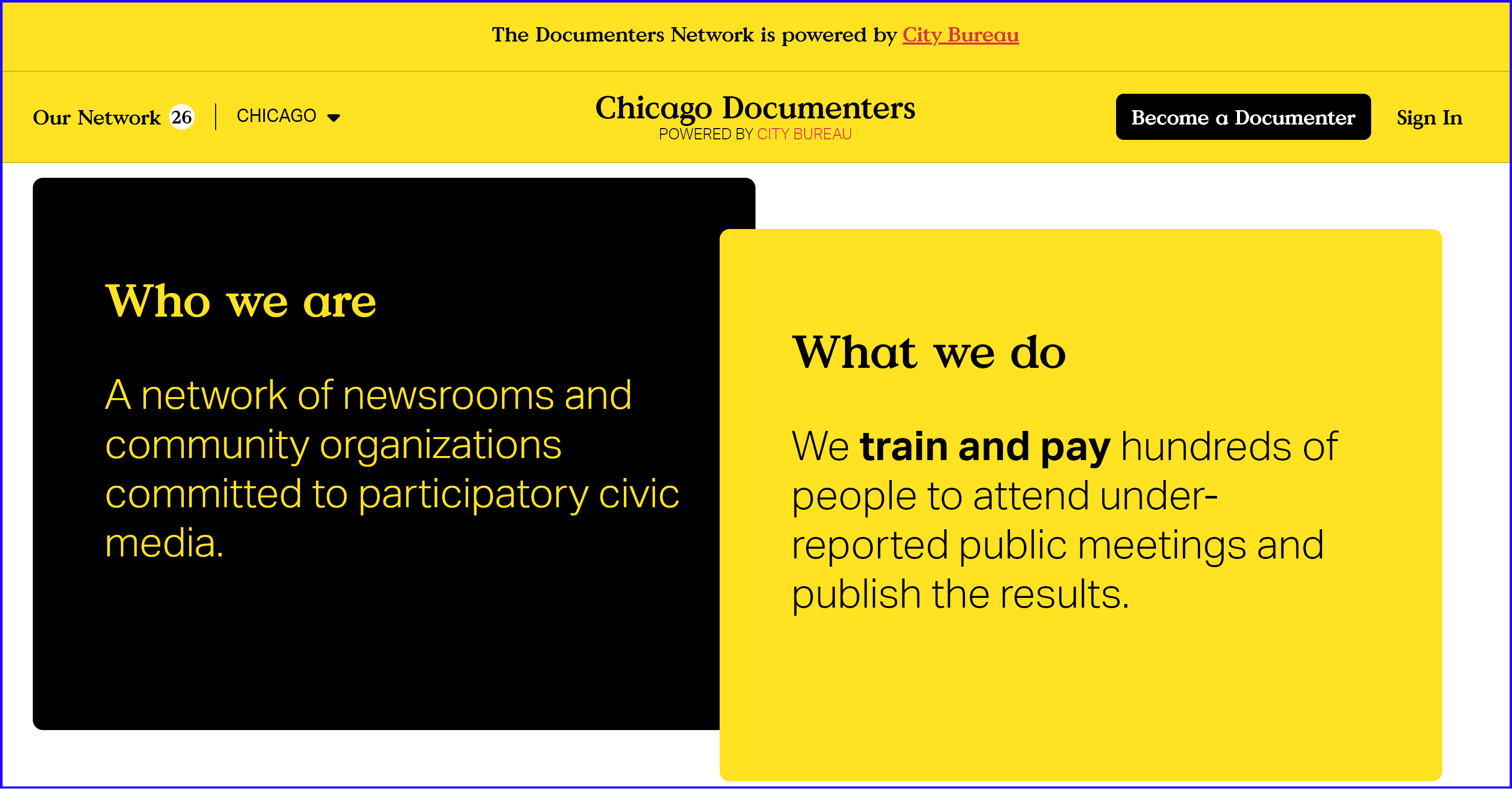 Documenters Program